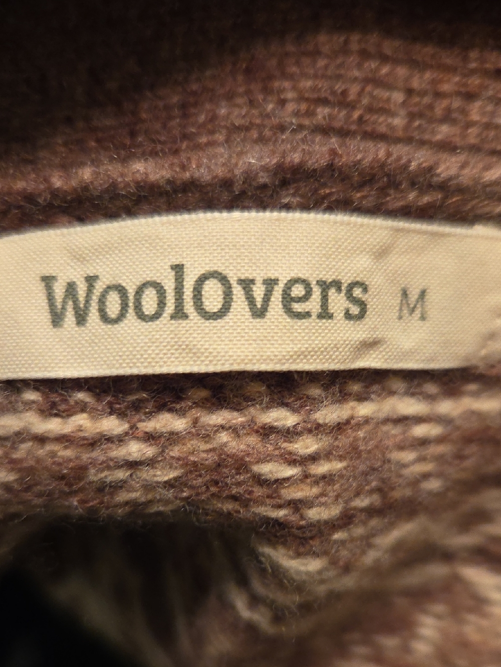 WOOLOVERS Lambswool Cardigan Womens Size Medium - Picture 6 of 7